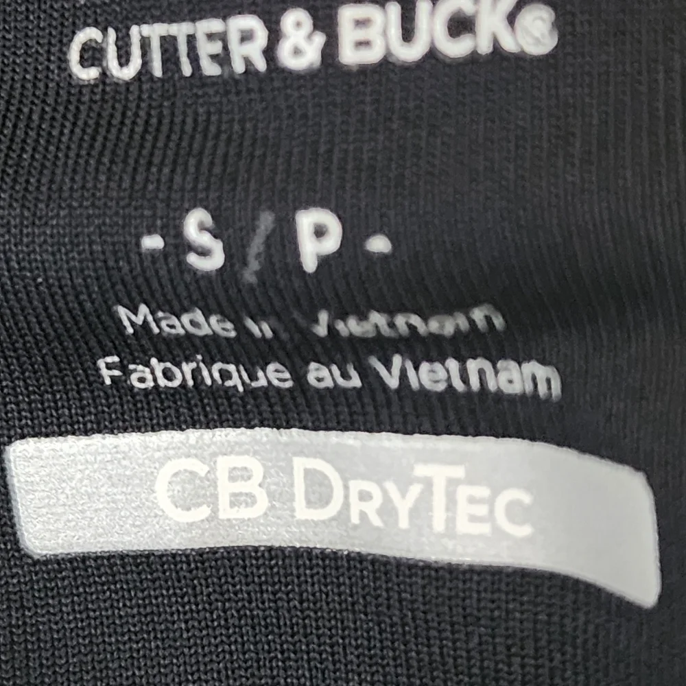 Cuter And Buck Drytec Women’s Black and White Quarter Zip Pop Over Size Small - Picture 9 of 10